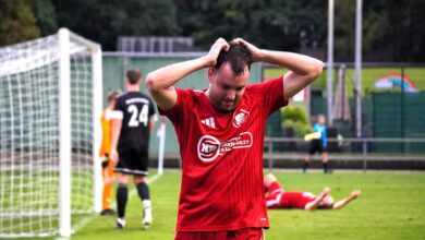 Spielszene aus der Partie der zweiten Herren des SV Union Lohne gegen Borussia Neuenhaus