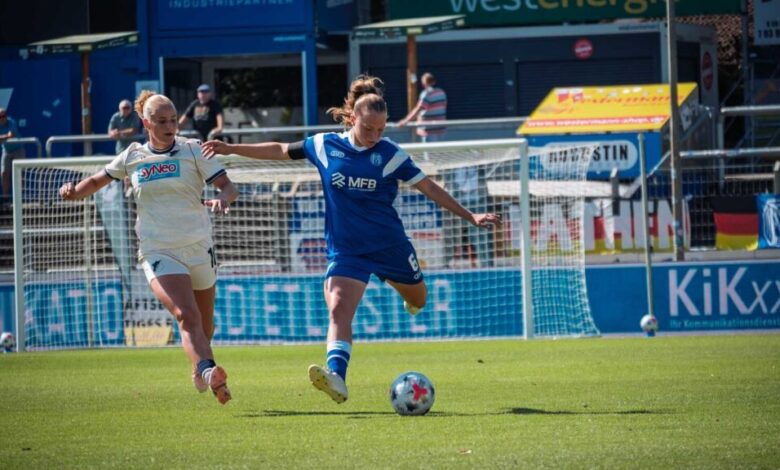Spielszene der Frauenmannschaft des SV Meppen
