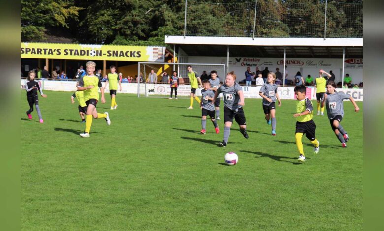 Kinder haben Spaß beim InduS Abschluss-Spieltag in Werlte