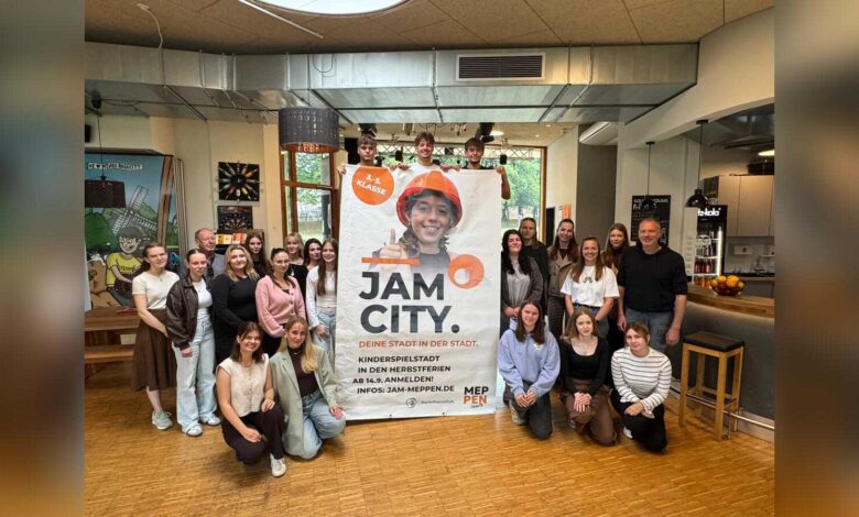 Teamende der Kinderspielstadt JAM-City in Meppen