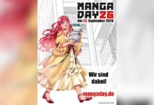 Werbemotiv zum Manga Day 2026 in der Stadtbibliothek Lingen
