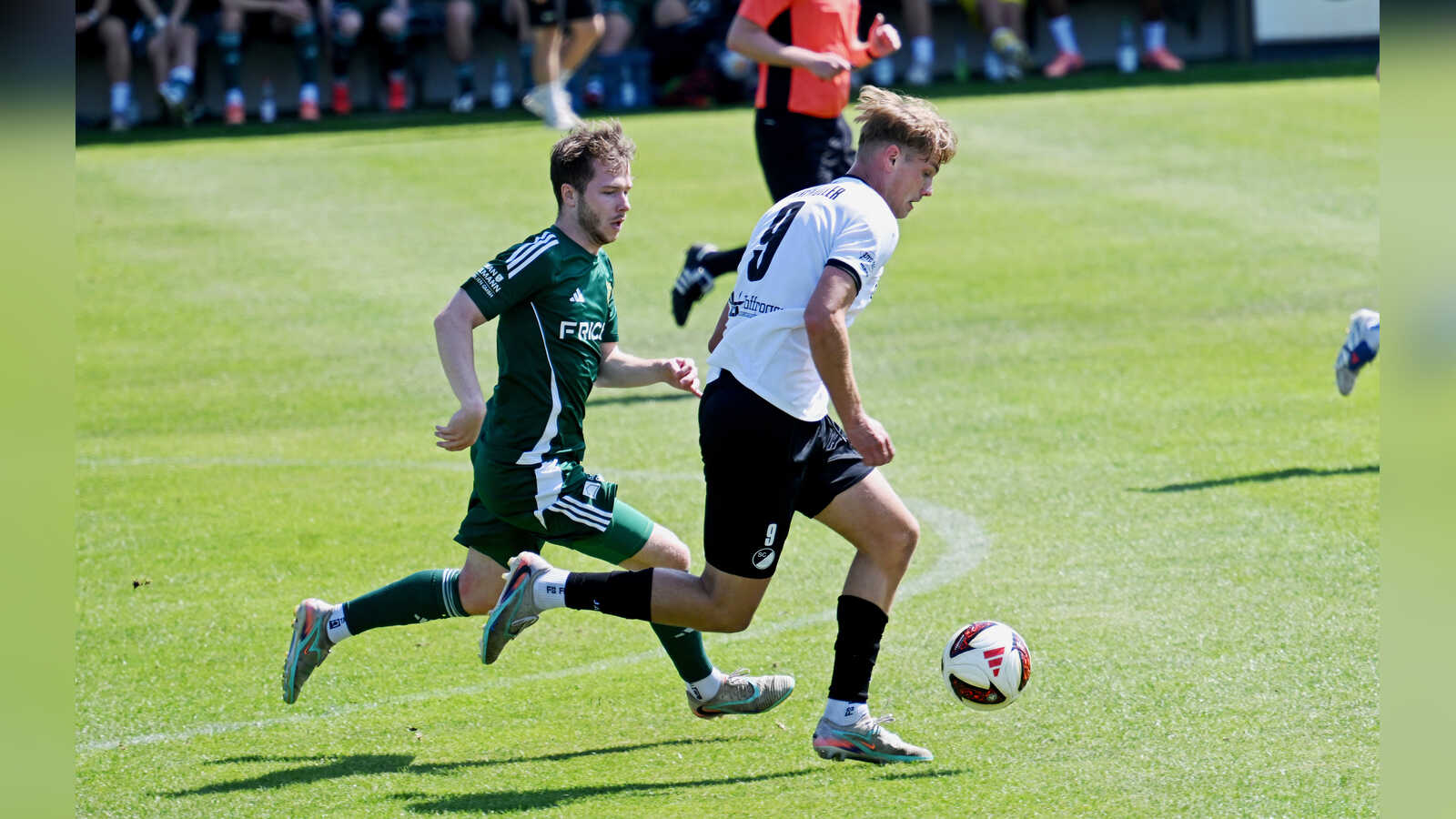 Spieler des SC Spelle-Venhaus im Auswärtsspiel beim Heeslinger SC