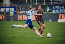 Spielerinnen des SV Meppen im Einsatz