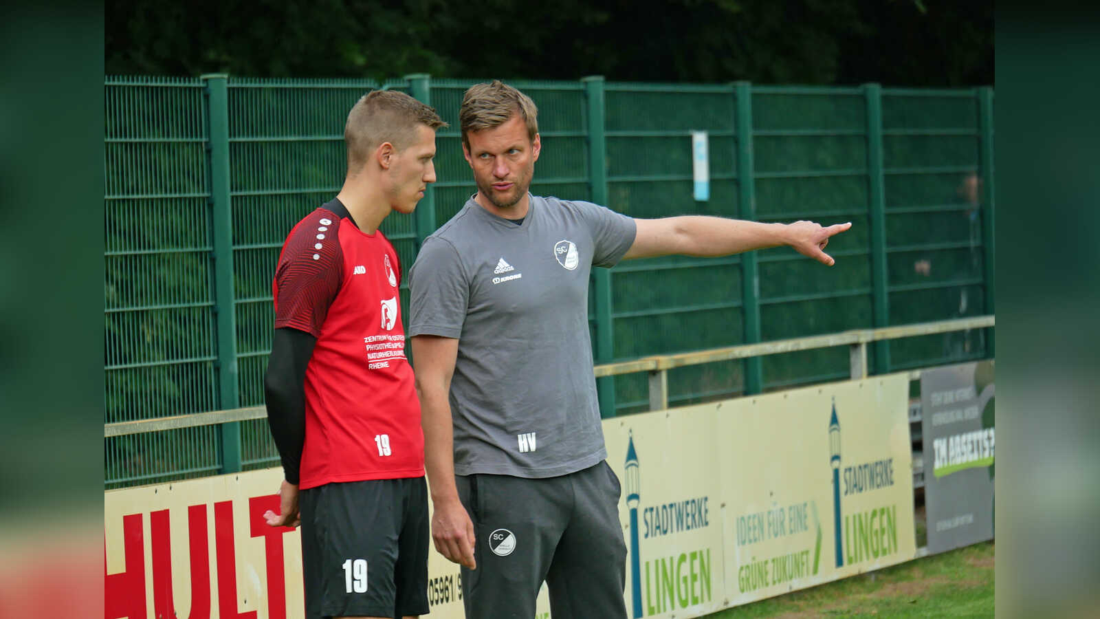Steffen Schepers und Hanjo Vocks (rechts)