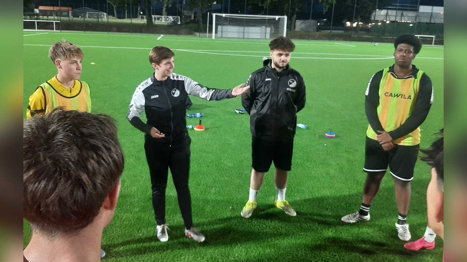 Alexandra Trepohl, Trainerin der A2-Junioren des SC Spelle-Venhaus