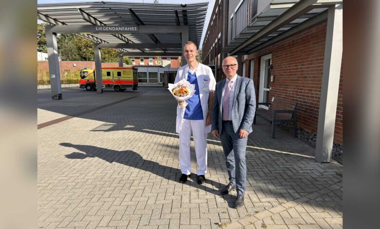 Dr. Andreas Bongartz, Chefarzt der Klinik für Akut- und Notfallmedizin der EUREGIO-KLINIK Nordhorn