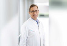 Porträt von Dr. Philipp Kaudel, Chefarzt der Allgemein- und Viszeralchirurgie am Krankenhaus Ludmillenstift Meppen
