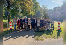 Eröffnung des neuen Radwegs entlang der Kreisstraße 19 am Coevorden-Piccardie-Kanal