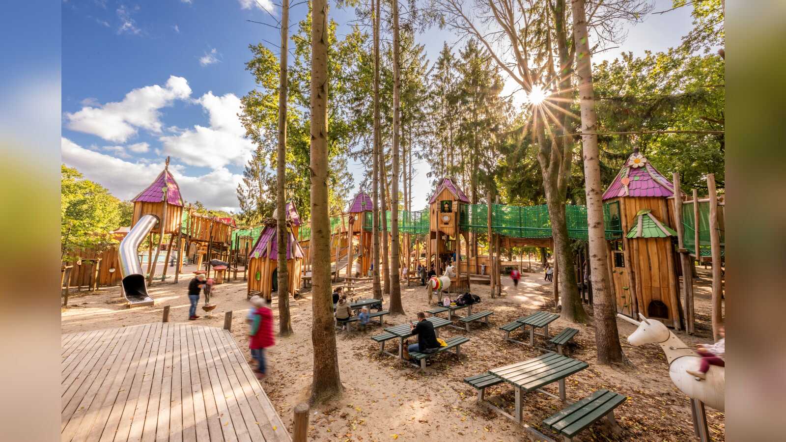 Der Feenwald im Freizeitpark von Schloss Dankern