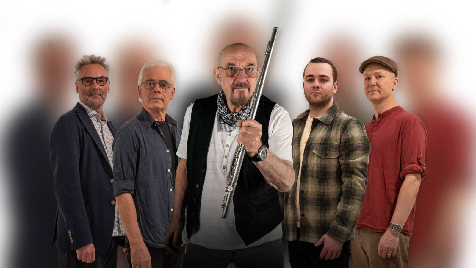Die Band Jethro Tull um Ian Anderson