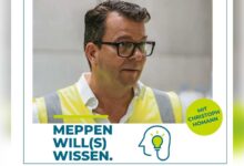 Ankündigungsbild der Reihe Meppen will(s) wissen zum Thema Batterierecycling