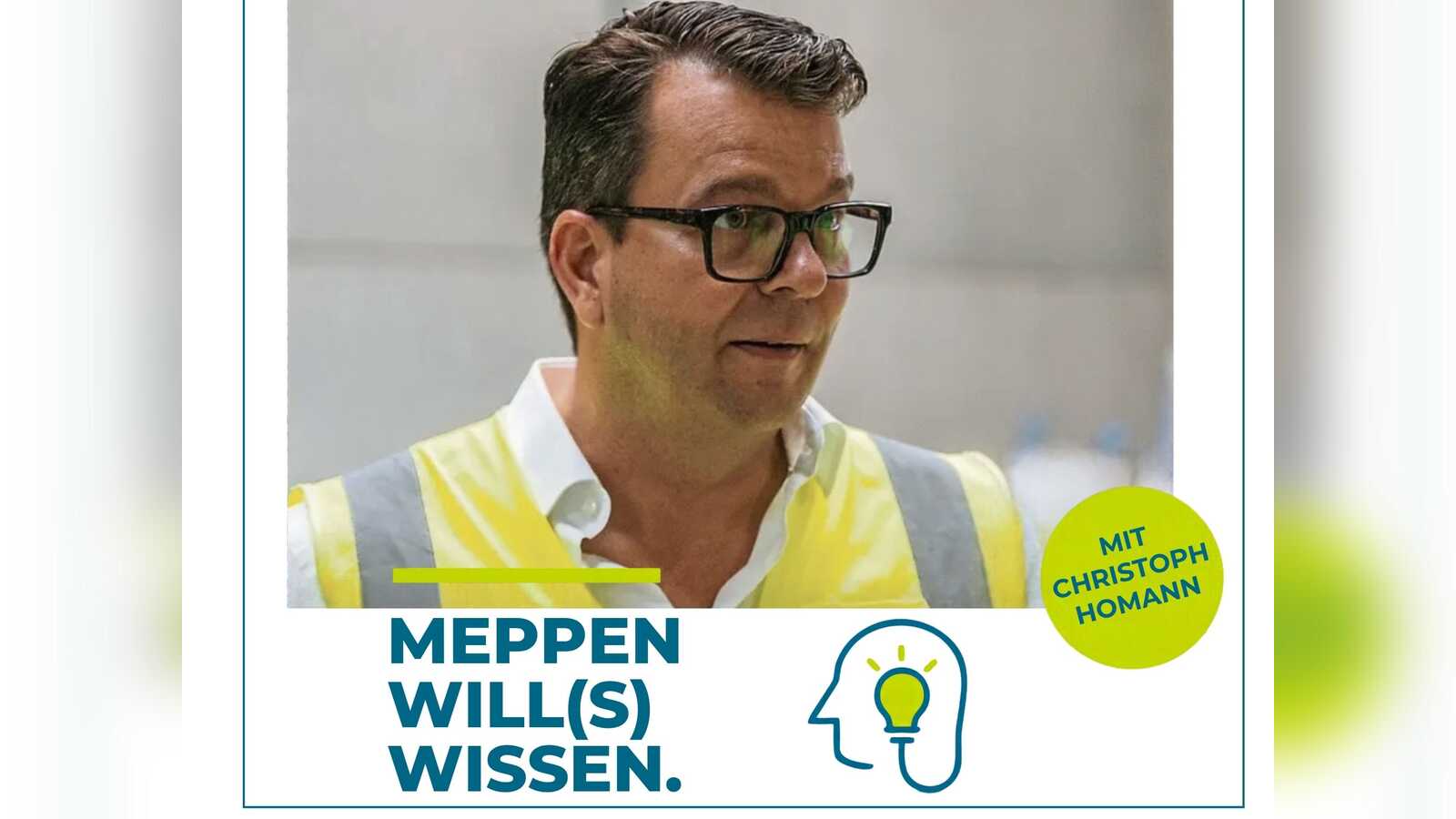 Ankündigungsbild der Reihe Meppen will(s) wissen zum Thema Batterierecycling