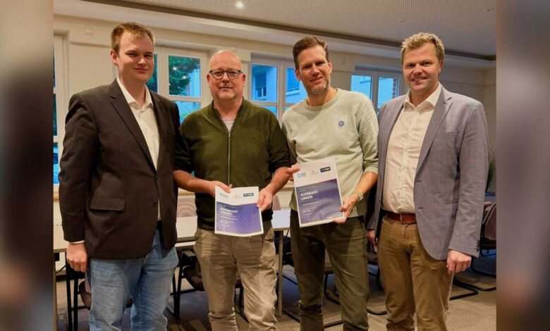 Vertreter von CDU und FDP präsentieren in Lingen die gemeinsame Vereinbarung „Aufbruch Lingen“ für die Ratsperiode 2026 bis 2031
