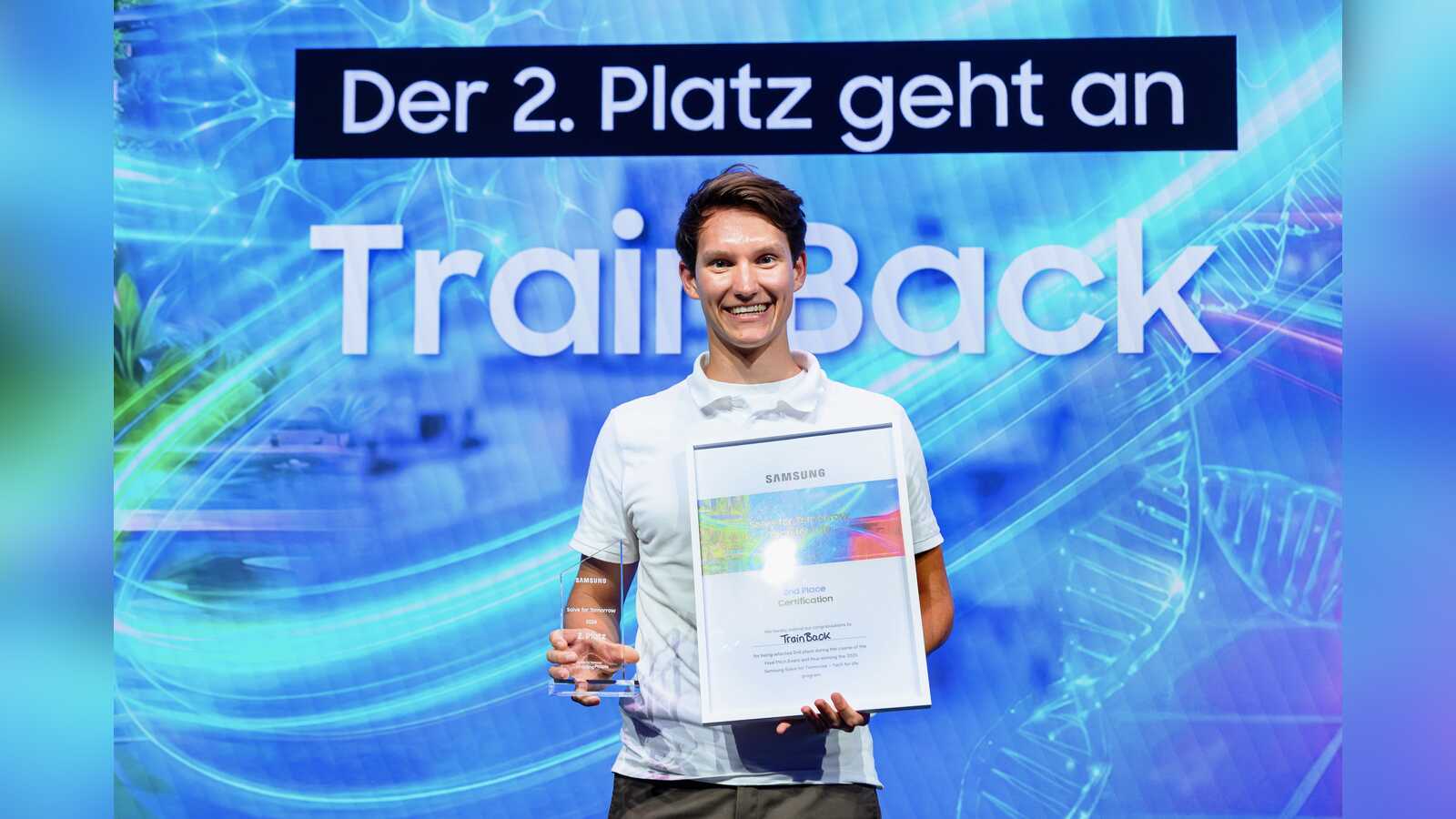 Das Lingener Start-up TrainBack beim Samsung-Wettbewerb Solve for Tomorrow 2026