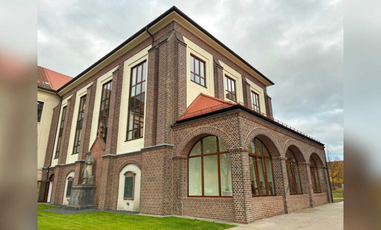 Das sanierte ehemalige Baumwollmagazin an der Prollstraße in Nordhorn